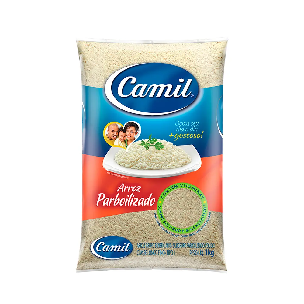 Arroz blanco parabolizado Tipo 1 CAMIL (1kg)