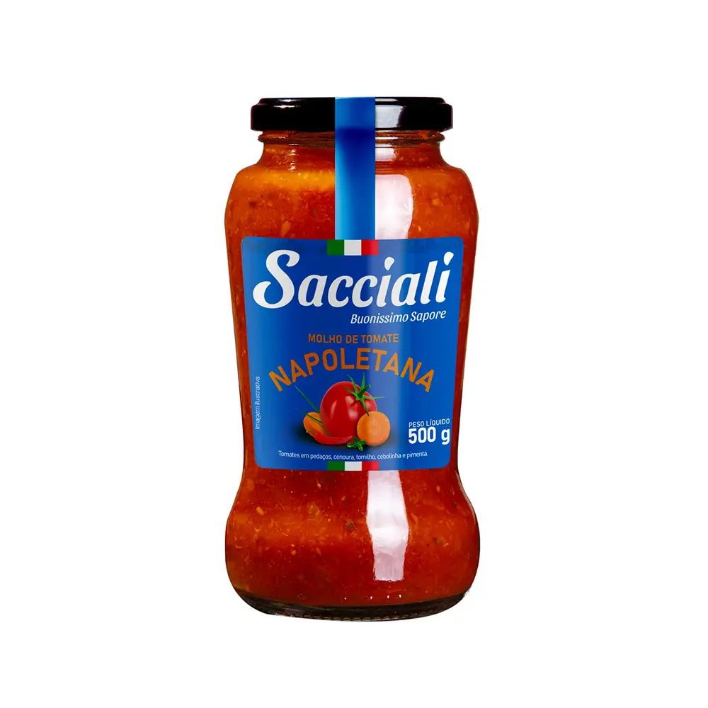 Salsa de Tomate SACCIALI Napolitana (500g)