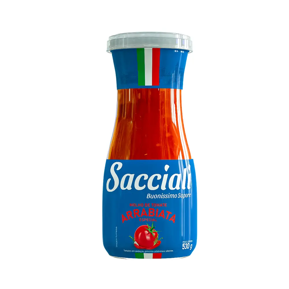 Salsa de tomate picante SACCIALI (530g)