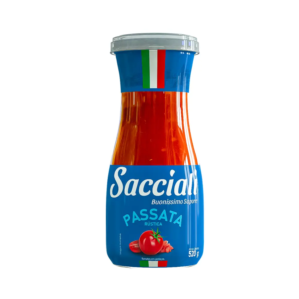 Puré de Tomate SACCIALI  (520g)