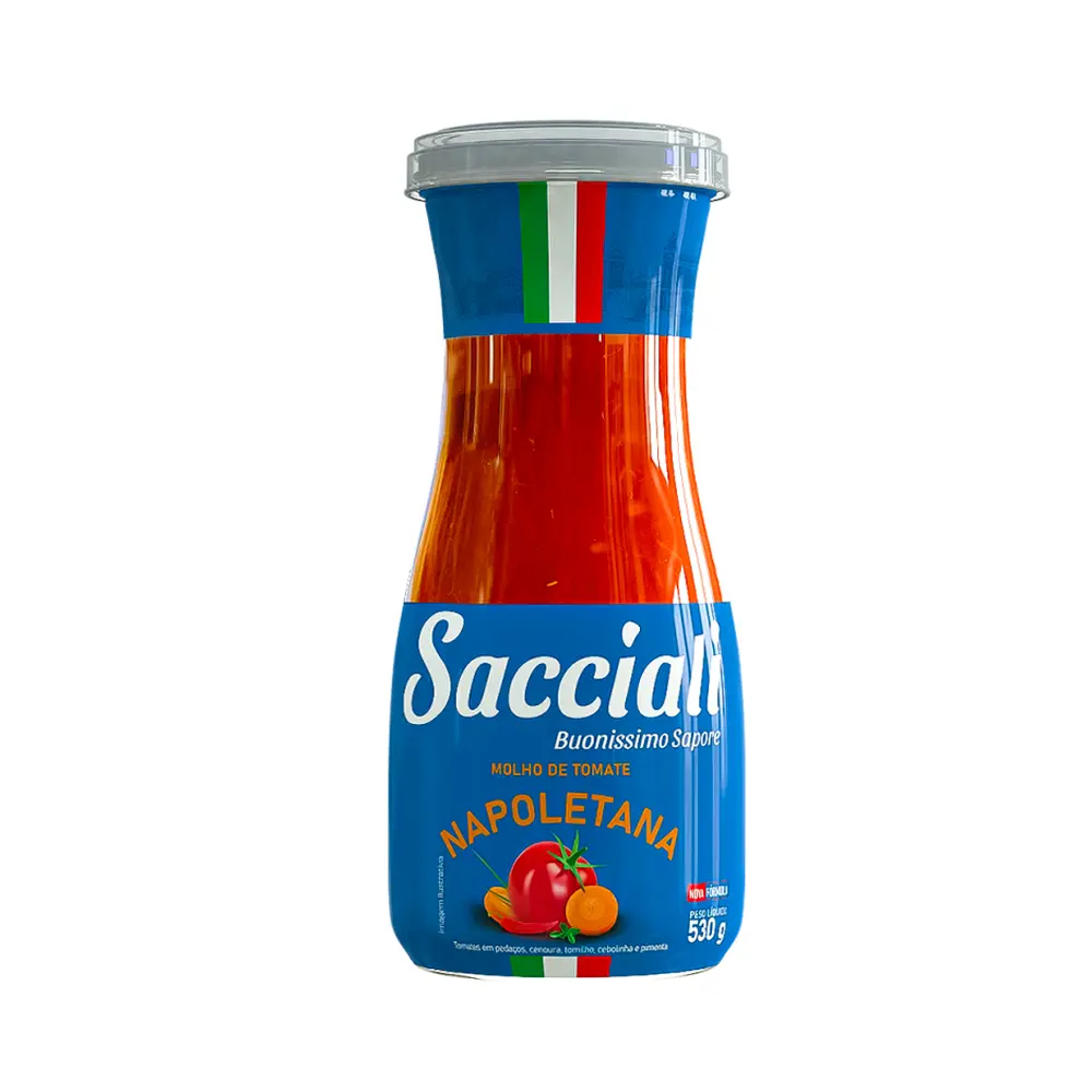 Salsa de tomate Napolitana SACCIALI (530g)