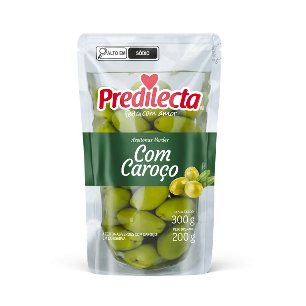 Aceitunas verdes con hueso PREDILECTA (200g)