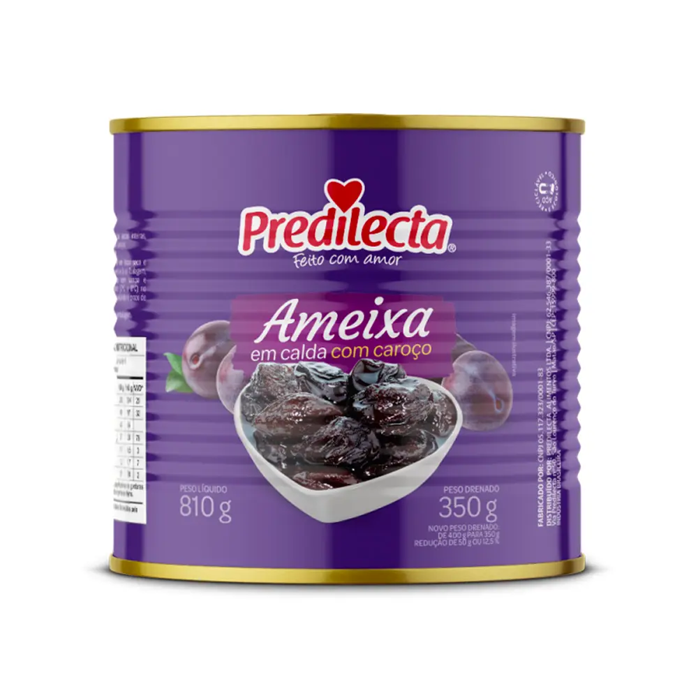 Ciruelas en almíbar PREDILECTA (400g)