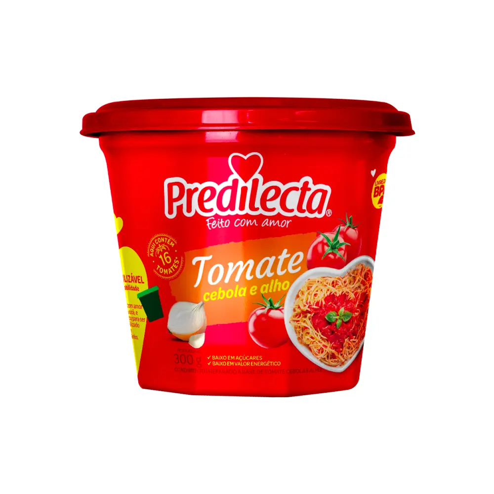 Pasta de tomates con cebolla y ajo  PREDILECTA (300g)