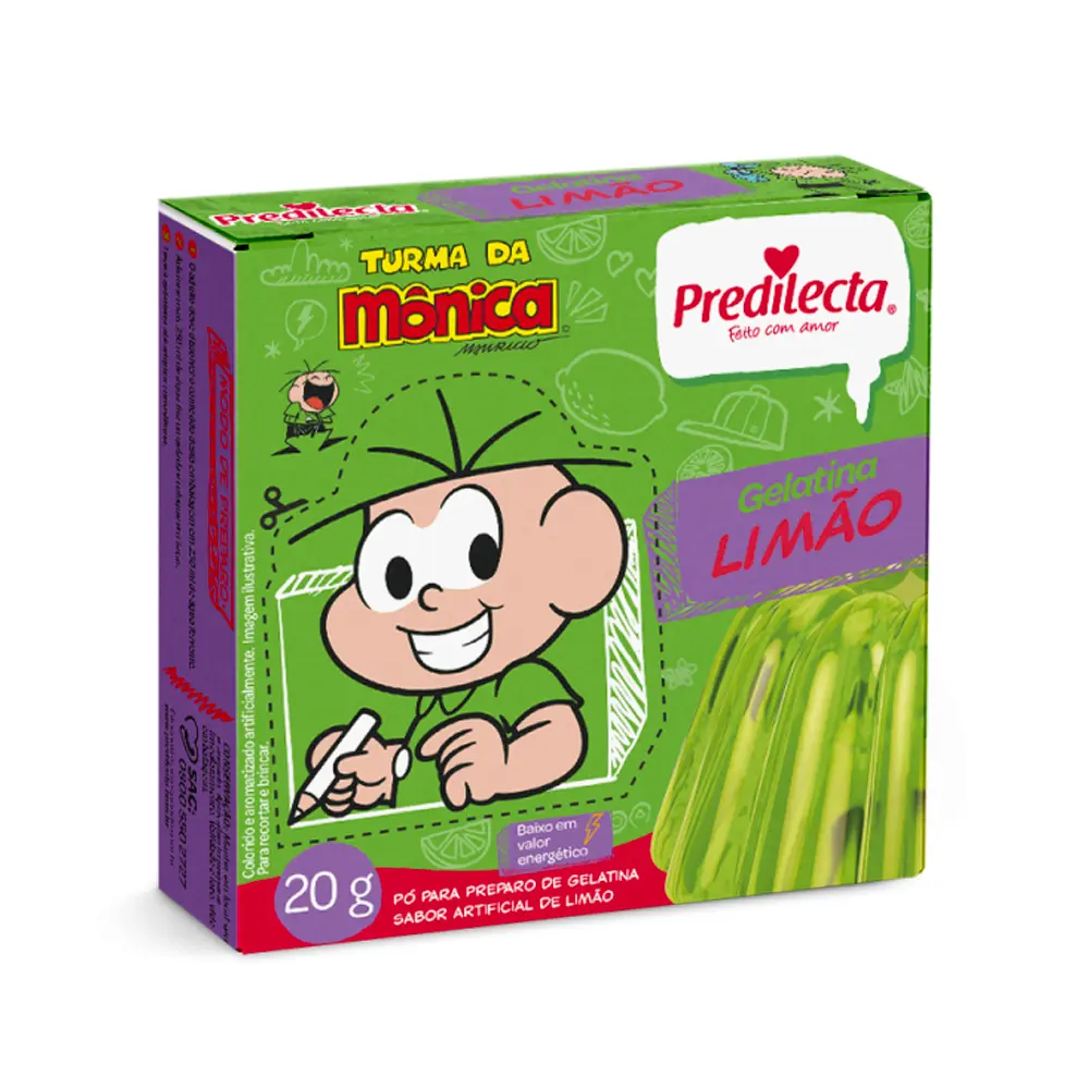 Gelatina de limón PREDILECTA (20g)