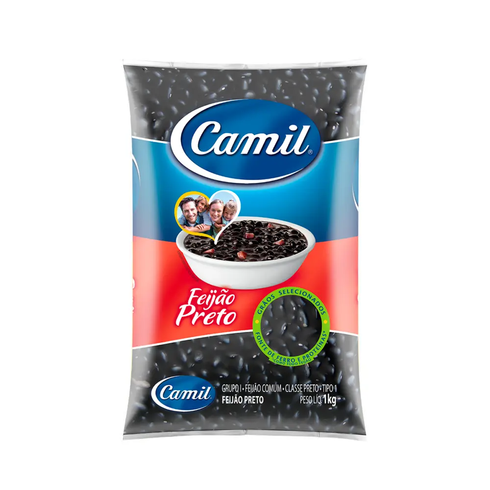 Frijoles negros CAMIL (1kg)