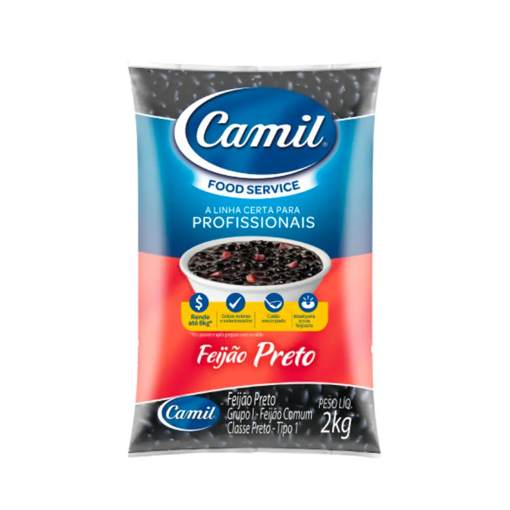 Frijol negro CAMIL (2kg)