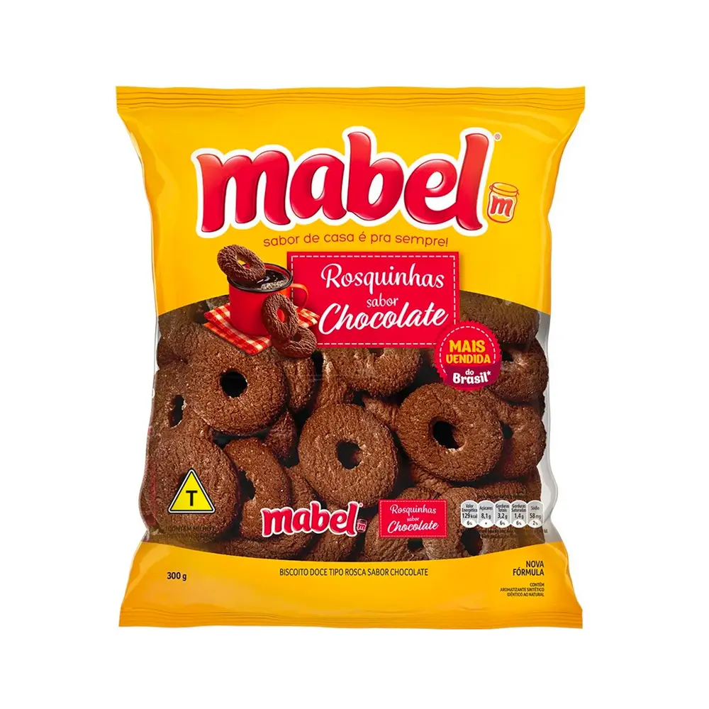 Galletas con sabor a chocolate MABEL VIZHOJA (300g)