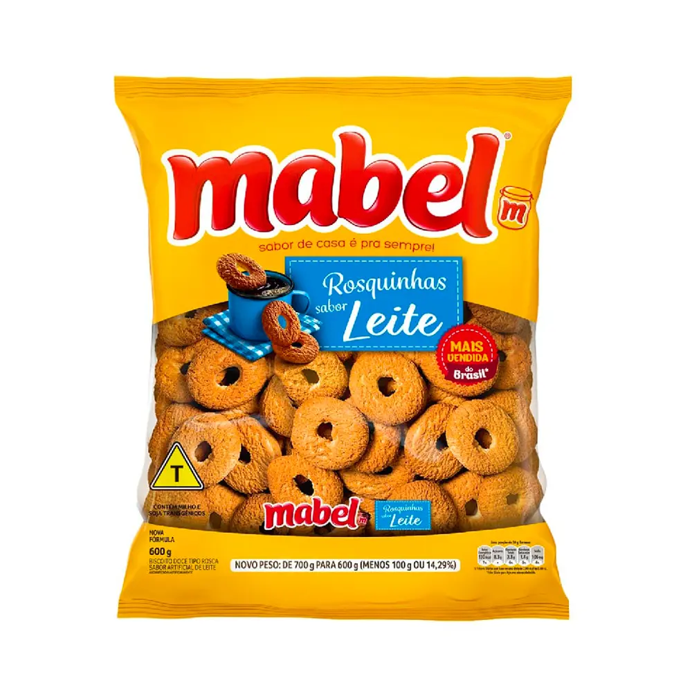 Galletas de rosquilla con sabor a leche Mabel Vizhoja (600g)