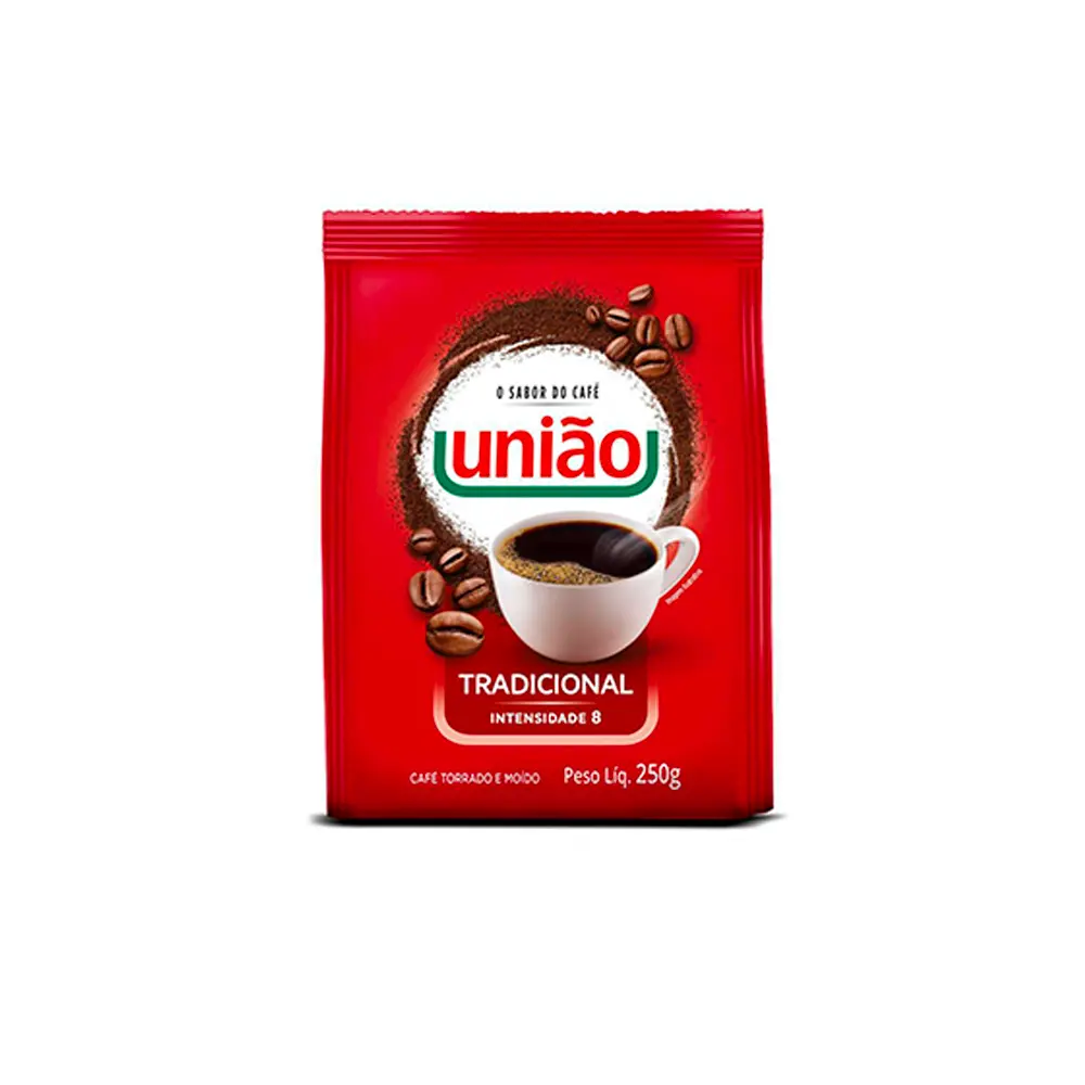 Café tradicional en bolsa UNIÃO (250g)