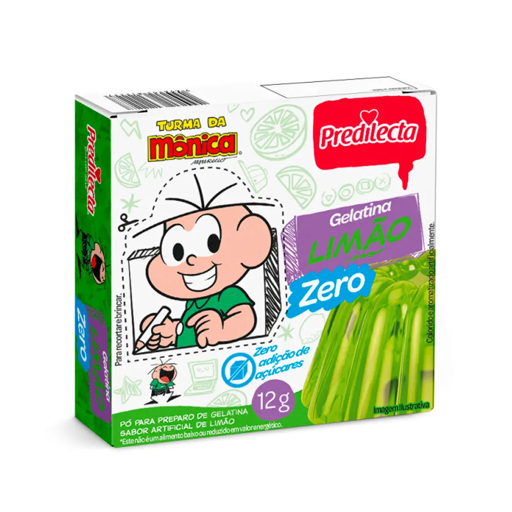 Gelatina de limón sin azúcar PREDILECTA (12g)